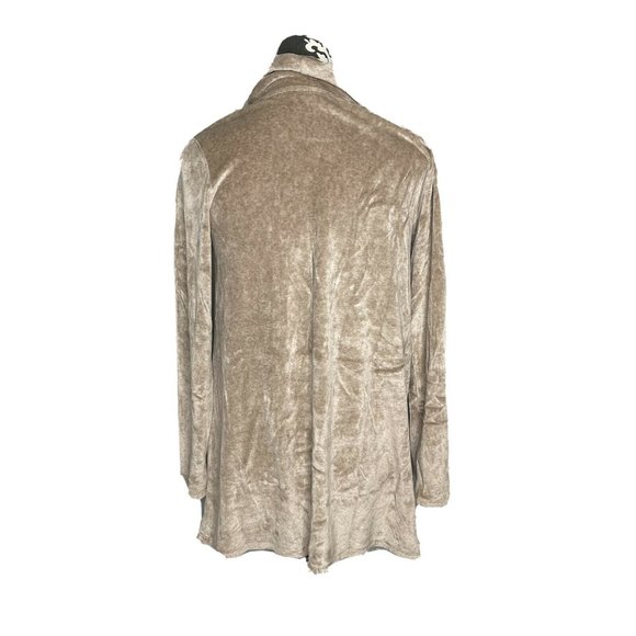 Purejill sweater Xs extra small champagne Cowl Neck Super Soft Long Tunic Blouse - Picture 3 of 5